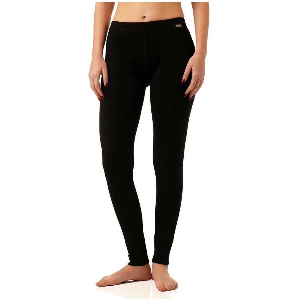 Meriwool Merino Wool Black 400 Base Layer Mid Layer Bottom Leggings Winter Gear